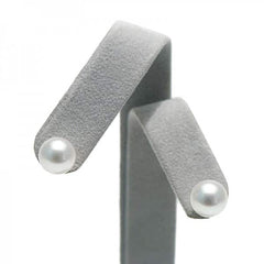 Beyaz İnci Güney Denizi Top Küpe