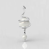 Kleopatra Beyaz Güney Denizi İncili Kolye