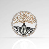 Yaşam Beyaz Güney Denizi İncili Kolye