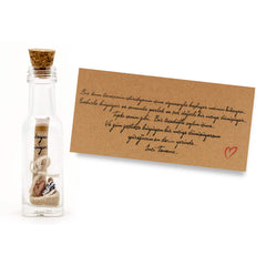 ŞİŞELİ HEDİYE NOTU