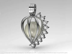 Efsane İnci Kolye Seti Akoya - Tatlısu