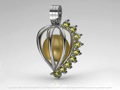 Efsane Sarı Güney Denizi İncili Kolye