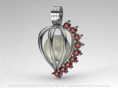 Efsane Beyaz Güney Denizi İncili Kolye