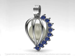 Efsane İnci Kolye Seti Akoya - Tatlısu