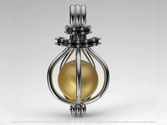 Hürrem Sarı Güney Denizi İncili Kolye