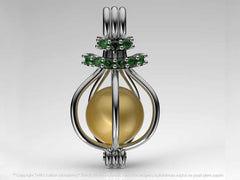 Hürrem Sarı Güney Denizi İncili Kolye