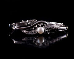 İncili Altın Bileklik