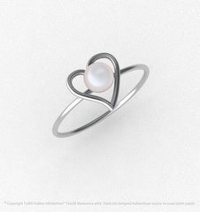 Beyaz Swarovski Hürrem Yüzüklü Set