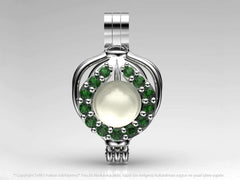 Katre Beyaz Güney Denizi İncili Kolye