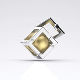 Küp Sarı Güney Denizi İncili Kolye