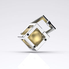 Küp Sarı Güney Denizi İncili Kolye