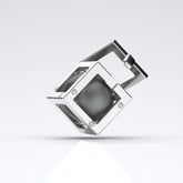 Küp Tahiti Siyah İncili Kolye