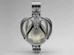 Lalezar İnci Kolye Seti Akoya - Tatlısu