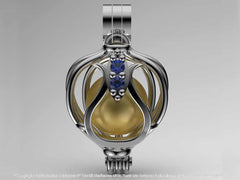 Lalezar Sarı Güney Denizi İncili Kolye