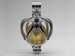 Lalezar Sarı Güney Denizi İncili Kolye