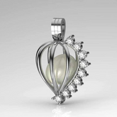 Efsane İnci Kolye Seti Akoya - Tatlısu