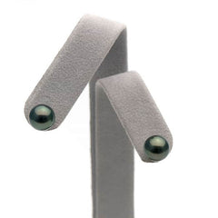 Siyah inci Tahiti Top Küpe