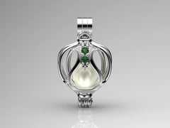 Lalezar İnci Kolye Seti Akoya - Tatlısu