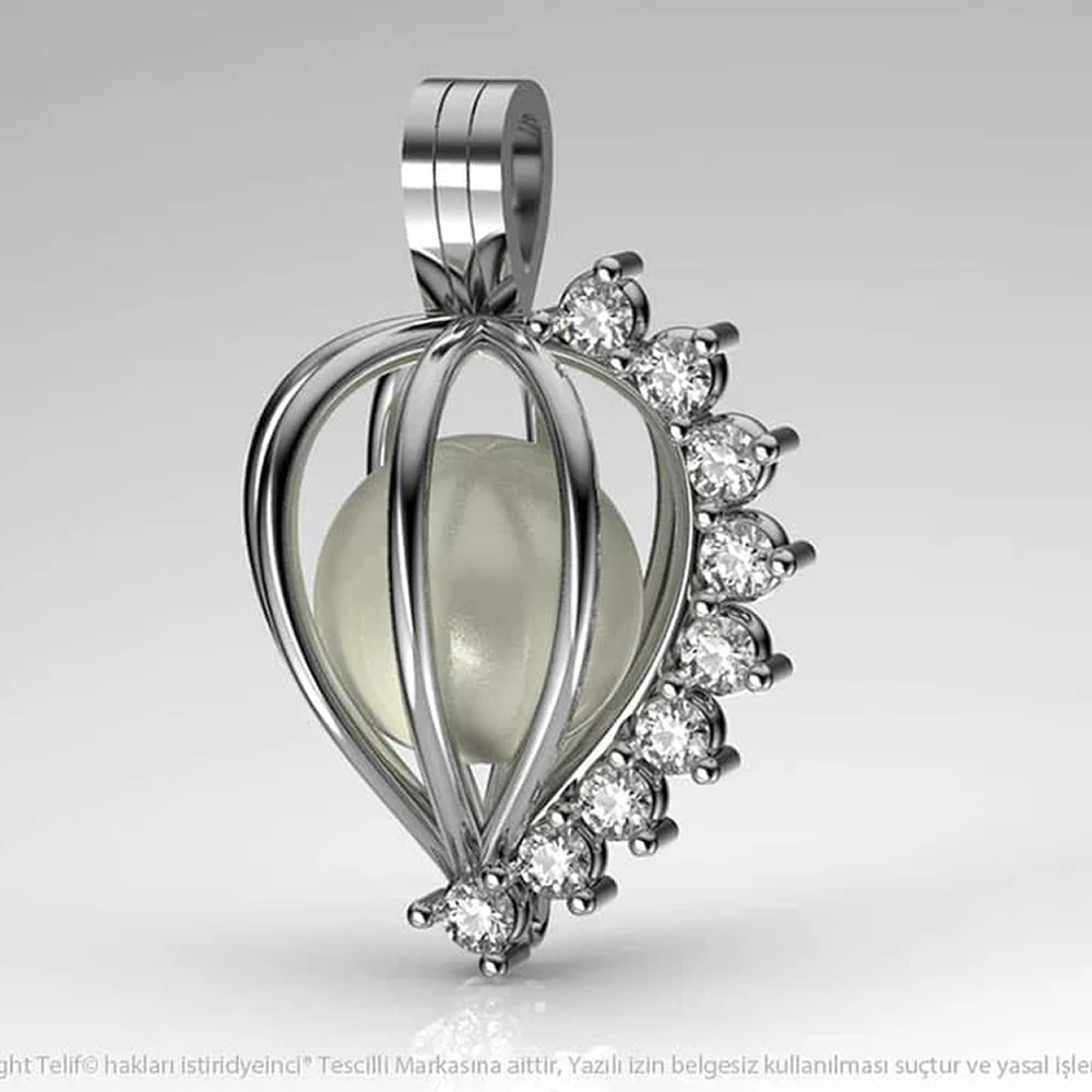 Efsane İnci Kolye Seti Akoya - Tatlısu