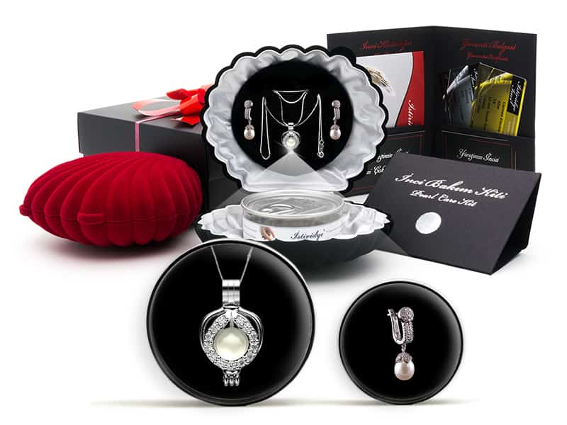 Katre inci Küpe Set