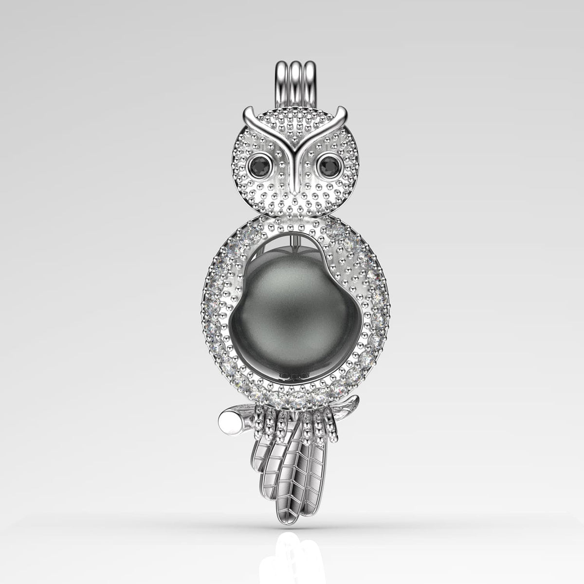 Lilitu Tahiti Siyah İncili Kolye