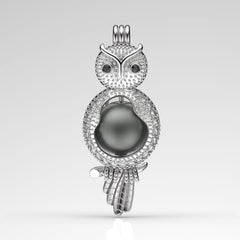 Lilitu Tahiti Siyah İncili Kolye