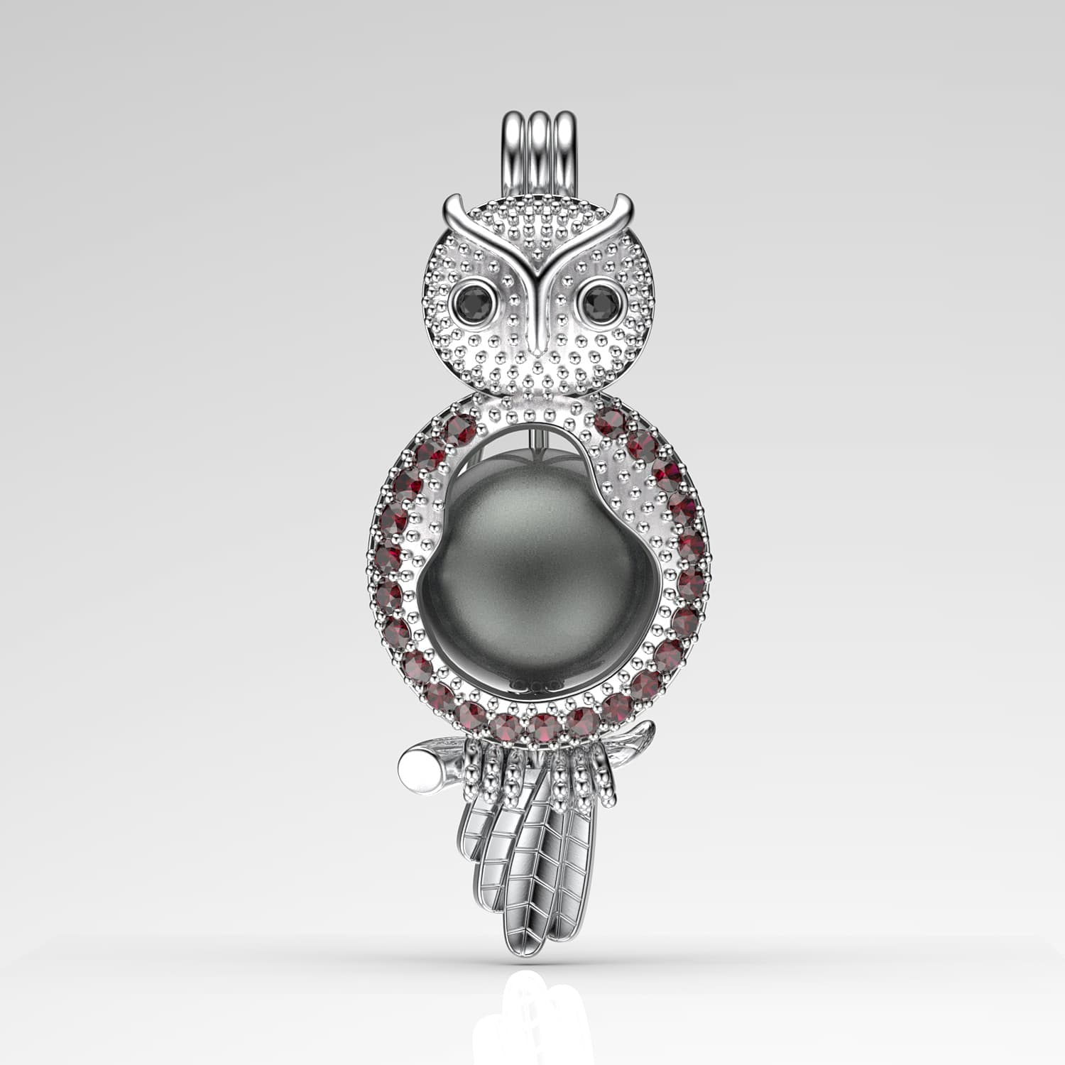 Lilitu Tahiti Siyah İncili Kolye