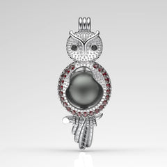 Lilitu Tahiti Siyah İncili Kolye