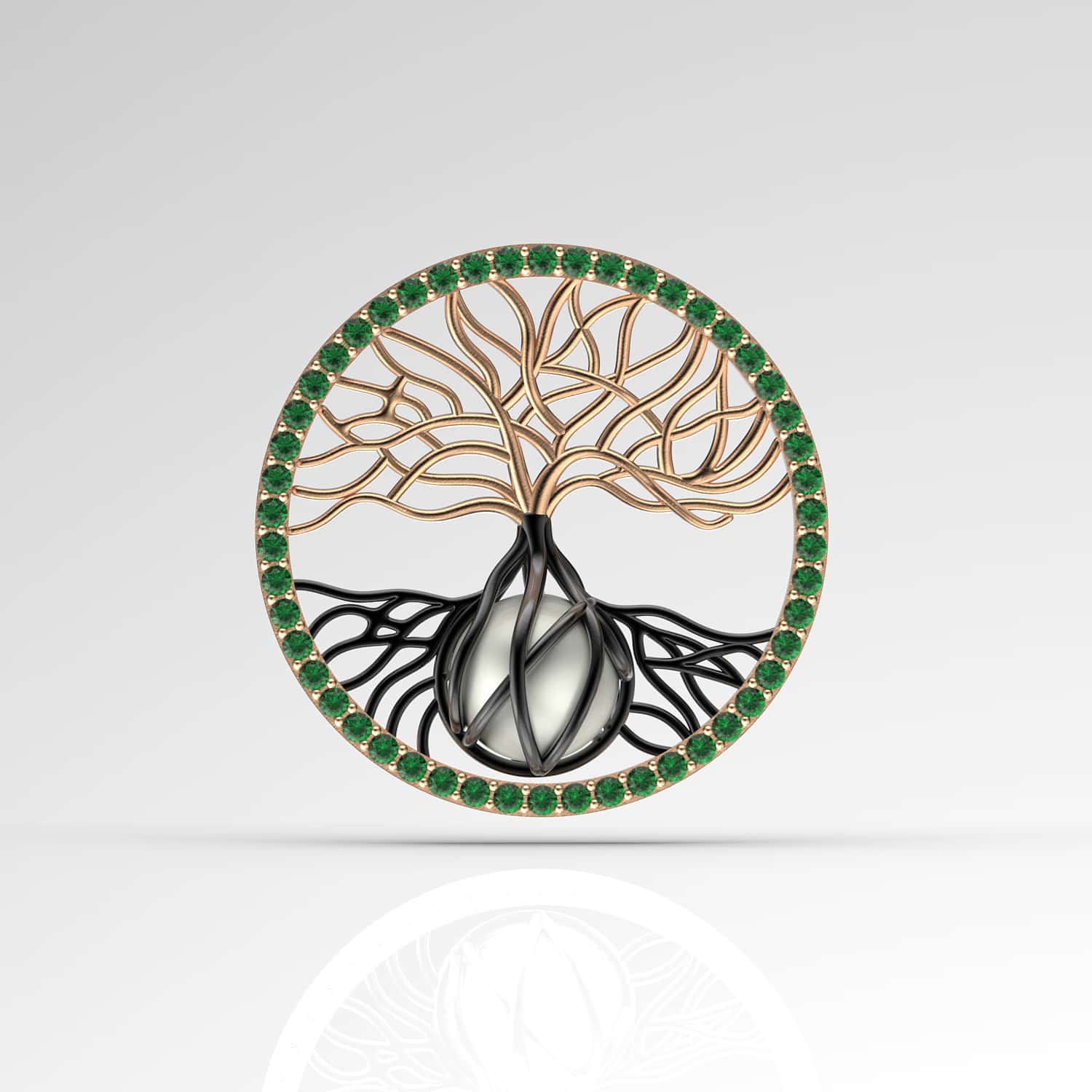 Yaşam İnci Kolye Seti Akoya - Tatlısu