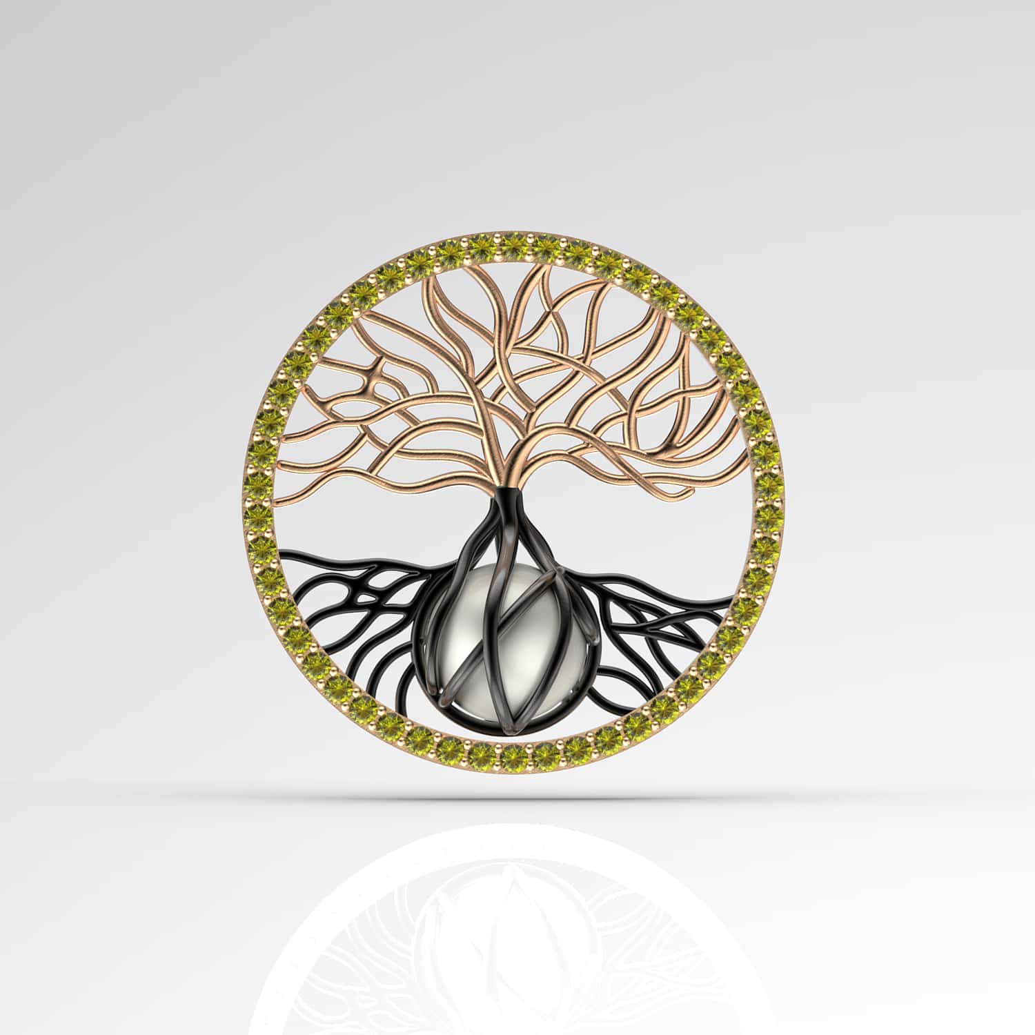 Yaşam İnci Kolye Seti Akoya - Tatlısu