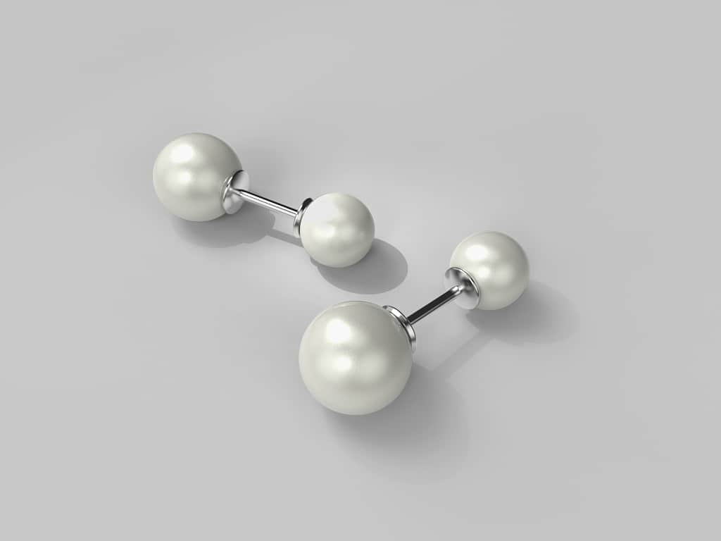 Akoya İkiz İnci Küpe