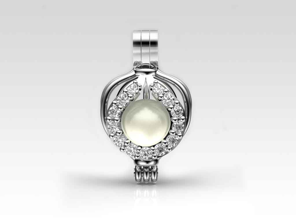 Katre İnci Kolye Seti Akoya - Tatlısu