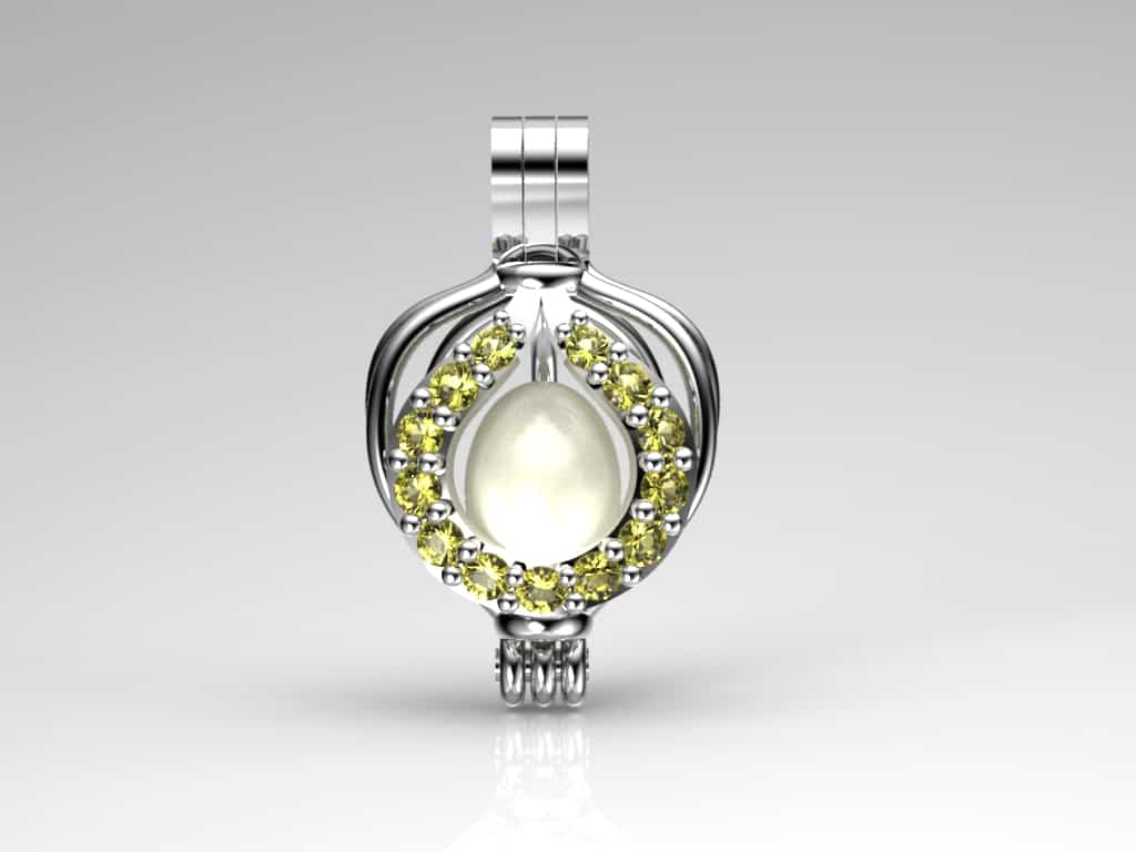 Katre İnci Kolye Seti Akoya - Tatlısu