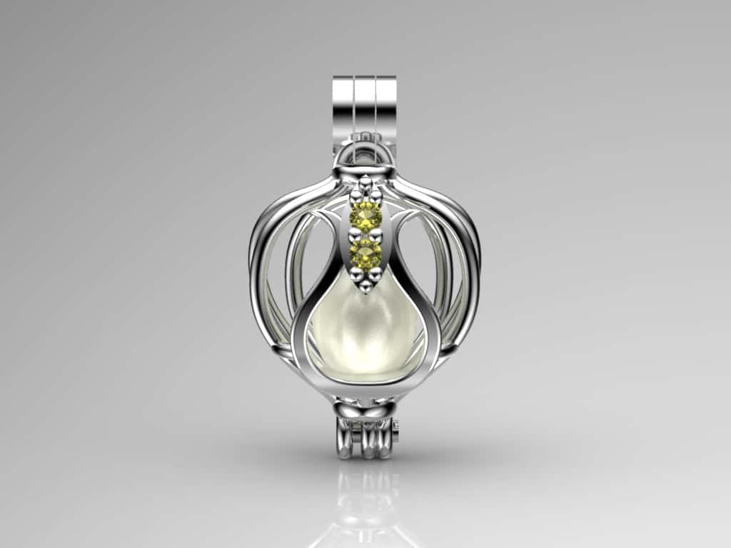 Lalezar İnci Kolye Seti Akoya - Tatlısu