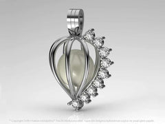 Beyaz Swarovski Yakamoz Küpe Set