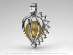 Efsane Sarı Güney Denizi İncili Kolye