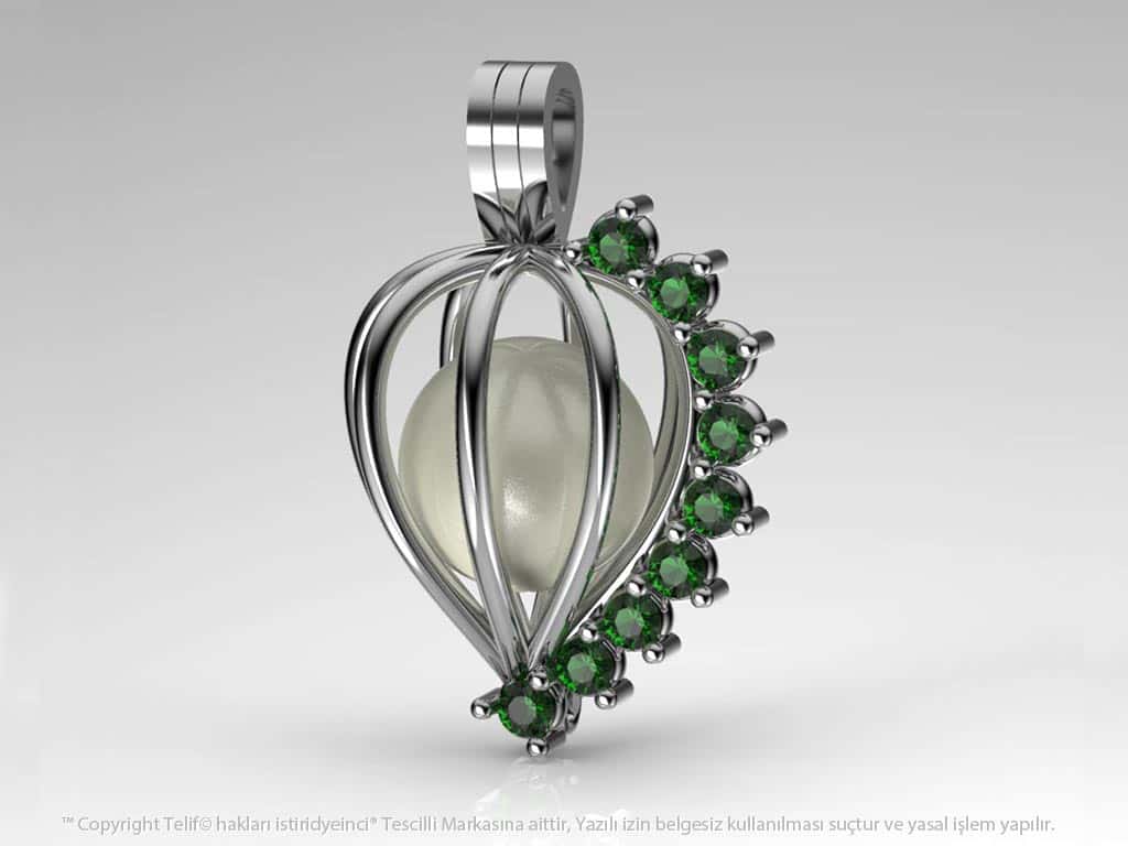 Efsane İnci Kolye Seti Akoya - Tatlısu