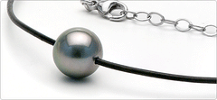 12-13 mm Yuvarlak Tahiti İnci Kolye