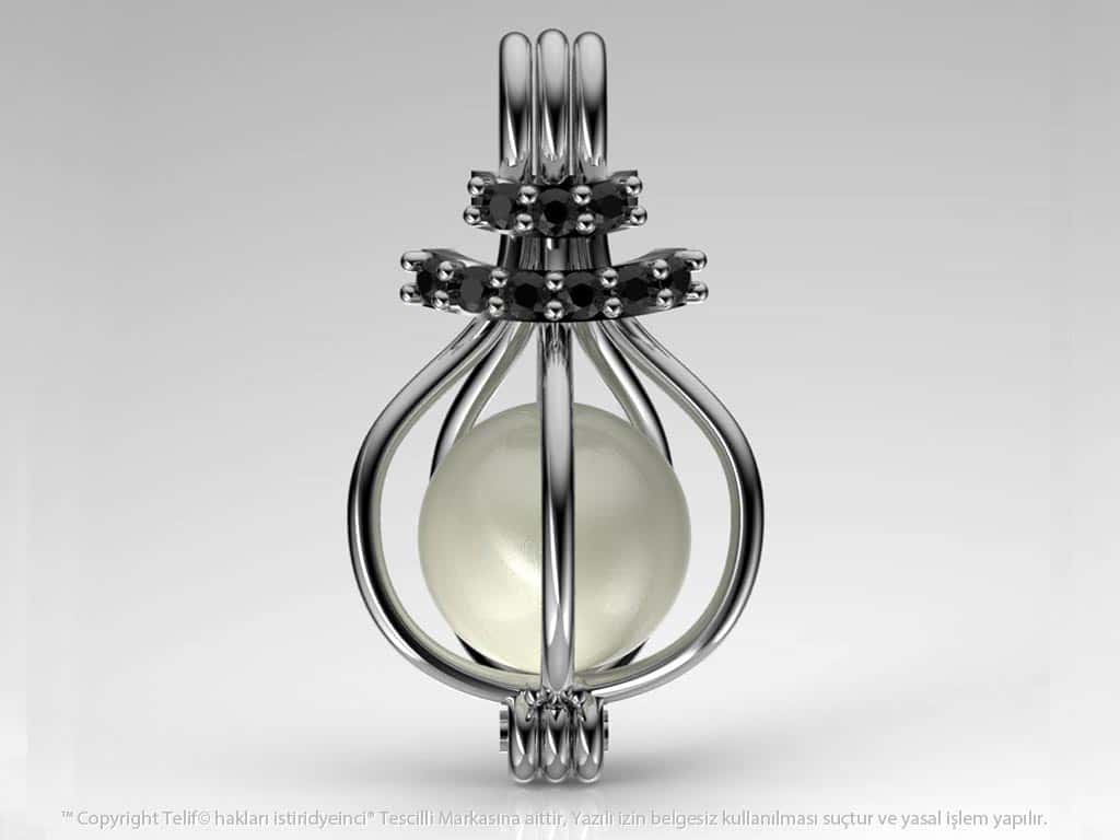 Hürrem Beyaz Güney Denizi İncili Kolye