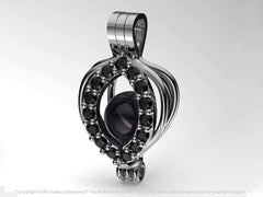 İnci Tanem Tahiti Siyah İncili Kolye