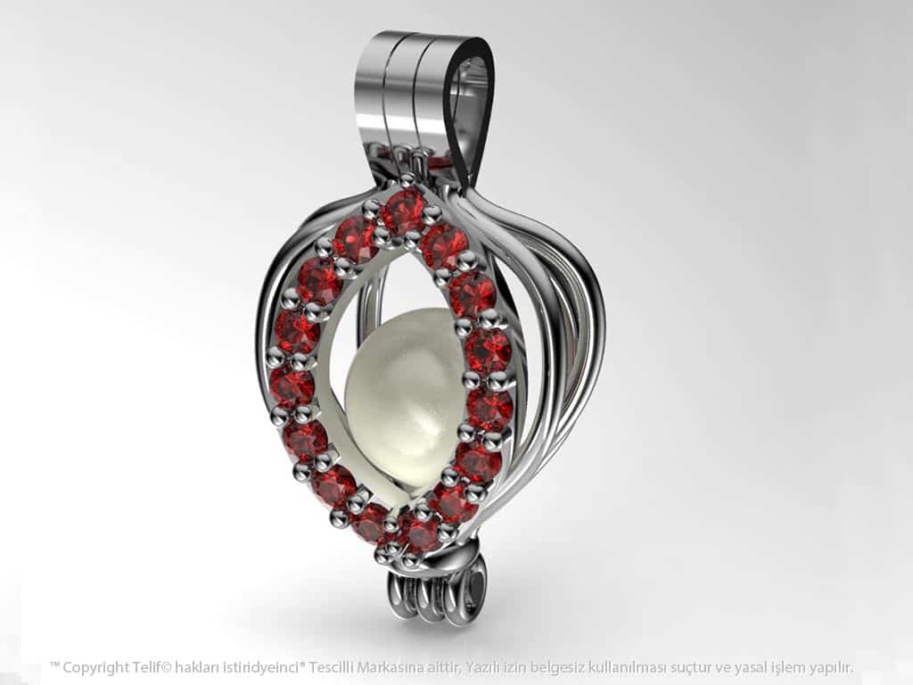 İnci Tanem Beyaz Güney Denizi İncili Kolye