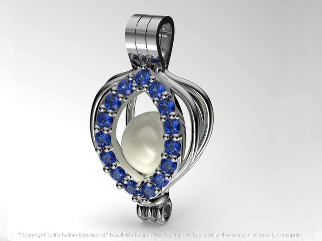 İnci Tanem Beyaz Güney Denizi İncili Kolye