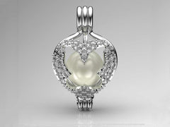 Beyaz Swarovski Kelebek Bileklik Set