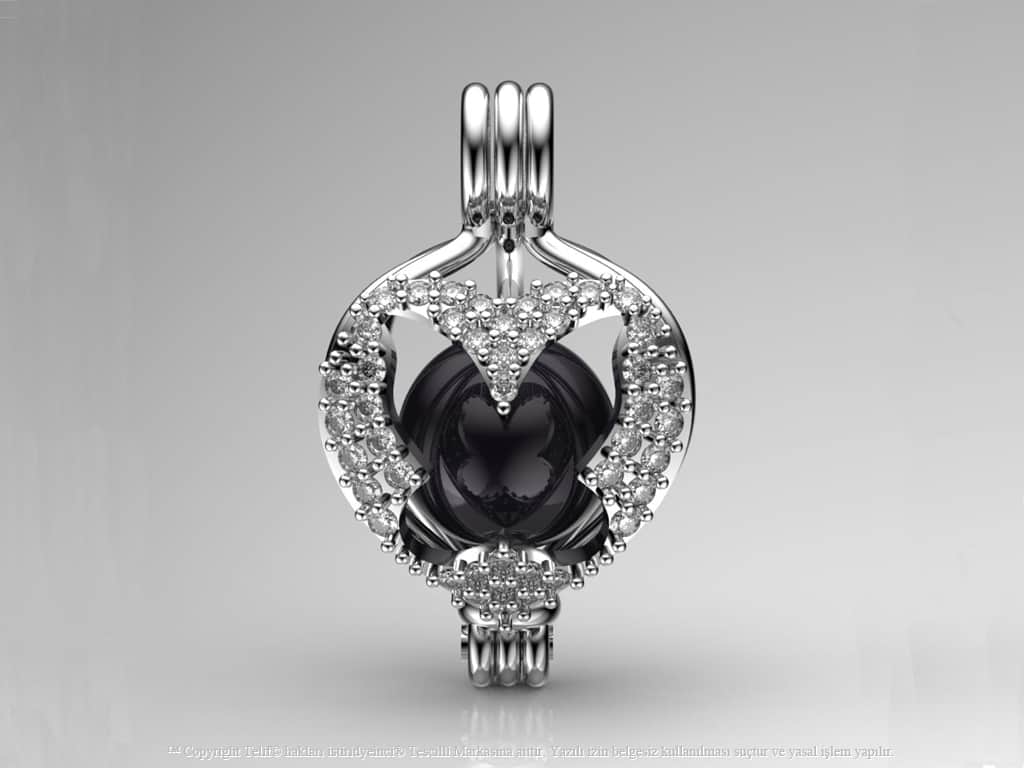 Altın Kelebek Kolye Seti