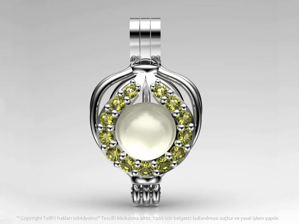 Katre İnci Kolye Seti Akoya - Tatlısu