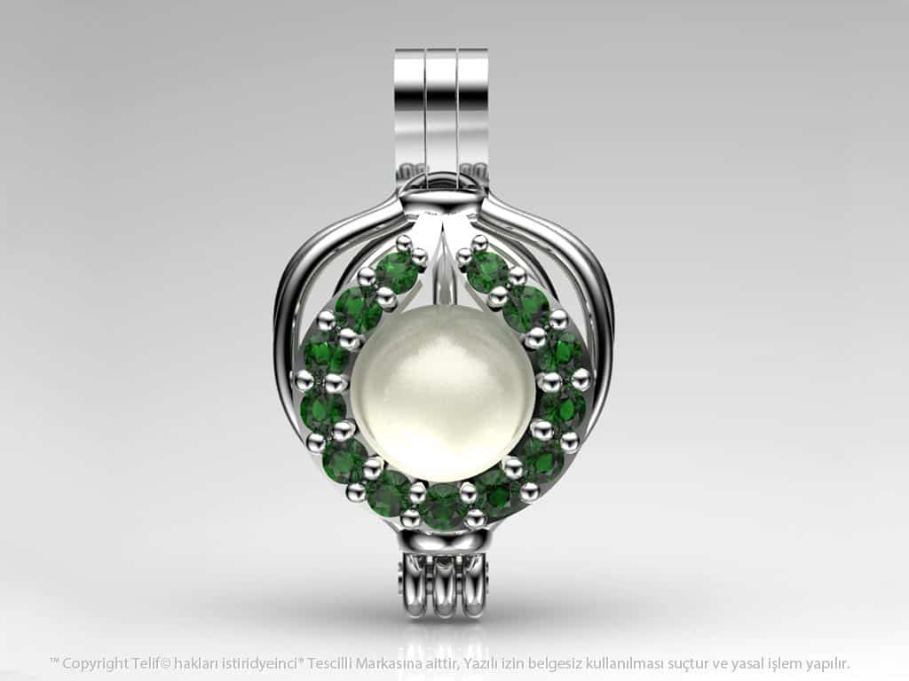 Katre İnci Kolye Seti Akoya - Tatlısu