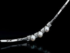 Beyaz Swarovski Kelebek Bileklik Set