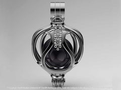 Lalezar Tahiti Siyah İncili Kolye