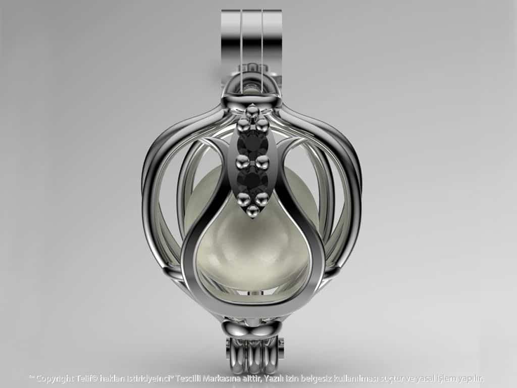 Lalezar İnci Kolye Seti Akoya - Tatlısu