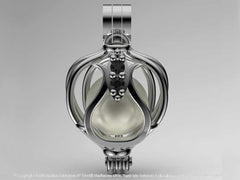 Lalezar Beyaz Güney Denizi İncili Kolye